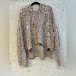 POL Tan Textured Hoodie